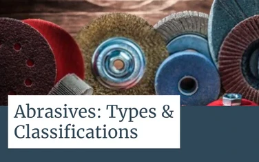 Abrasius: Tipus i Classificacions